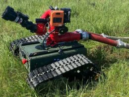 firefighting robot joins ukrainian military demining missions army's ministry defense ukraine bot