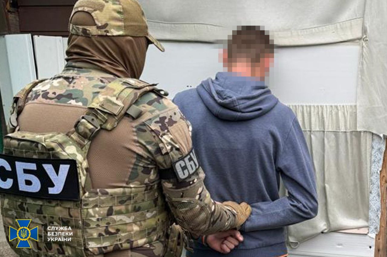 nine suspected russian agents arrested ukraine aiding missile strikes sbu detains one fsb telegram/sbu suspect 12