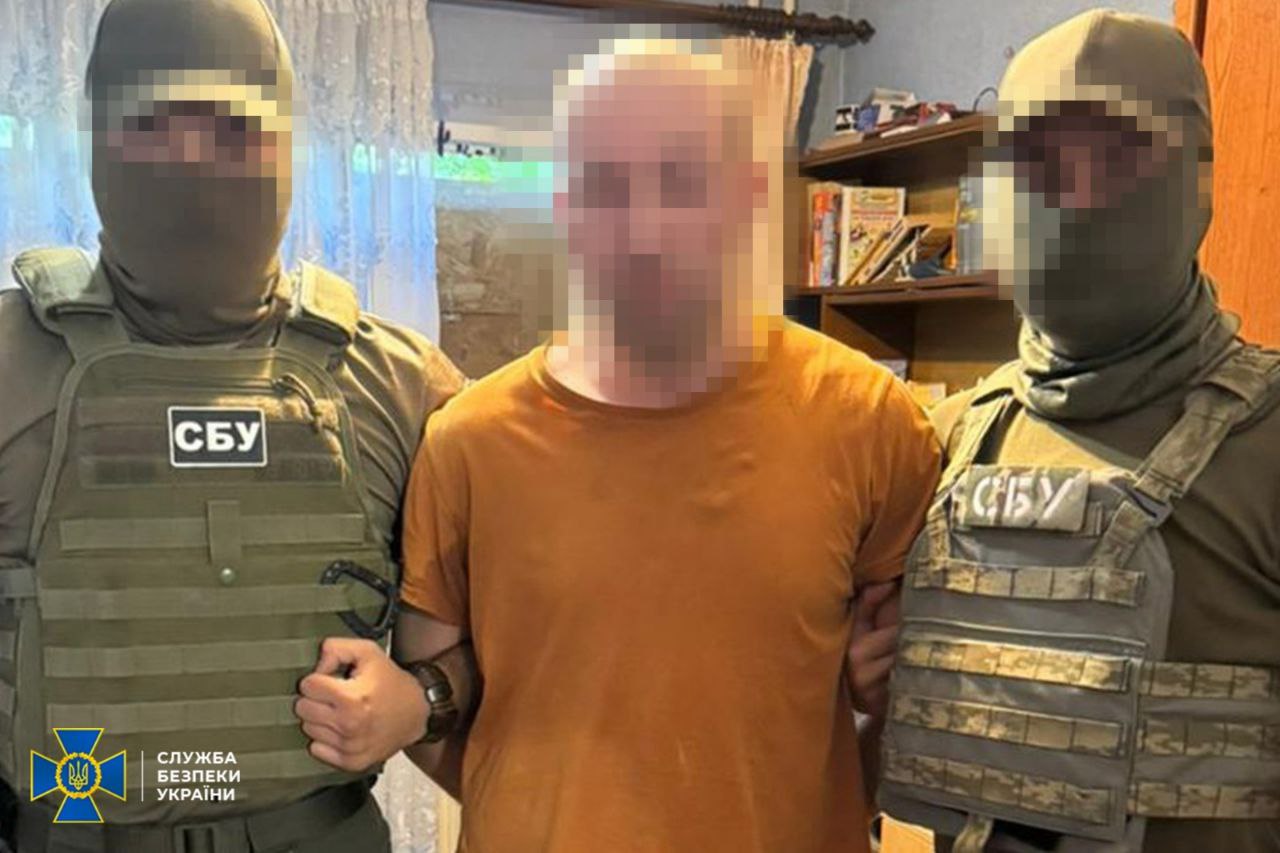 nine suspected russian agents arrested ukraine aiding missile strikes sbu detains one fsb telegram/sbu suspect 3