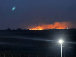 fires detonations russia's marinovka airbase after drone attack fire volgograd oblast russia 22 august 2024 telegram astra/exilenova_plus marinovo