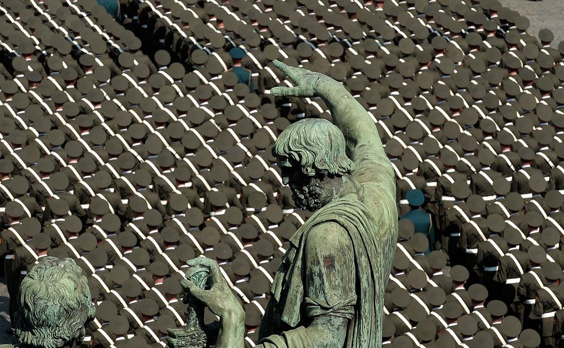 Victory Parade in Moscow, illustrative image. Photo via Wikimedia.