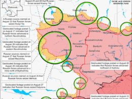 isw russian forces make relatively rapid advances near donetsk's pokrovsk map pokrovsk-donetsk