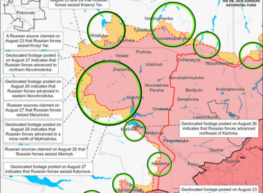 isw russian forces make relatively rapid advances near donetsk's pokrovsk map pokrovsk-donetsk