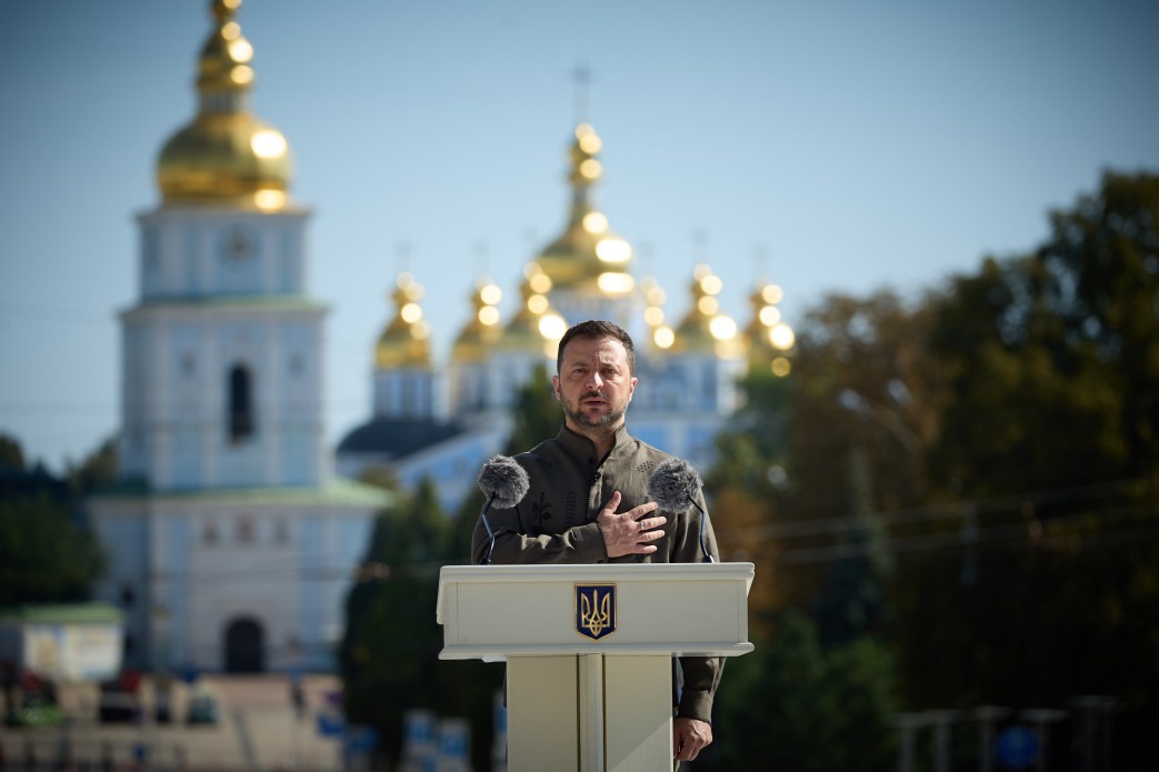 President of Ukraine Volodymyr Zelenskyy. Photo via President.gov.ua.