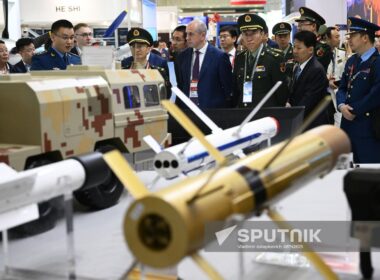 uk intel russia’s army 2024 forum sees reduced attendance focus defense industry business russia's moscow 14 august sputnik sputnik-8742025-preview