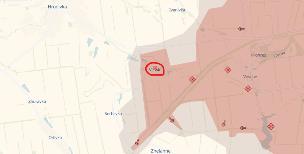 Russian forces occupies village of Vesele in Donetsk Oblast – Deep State