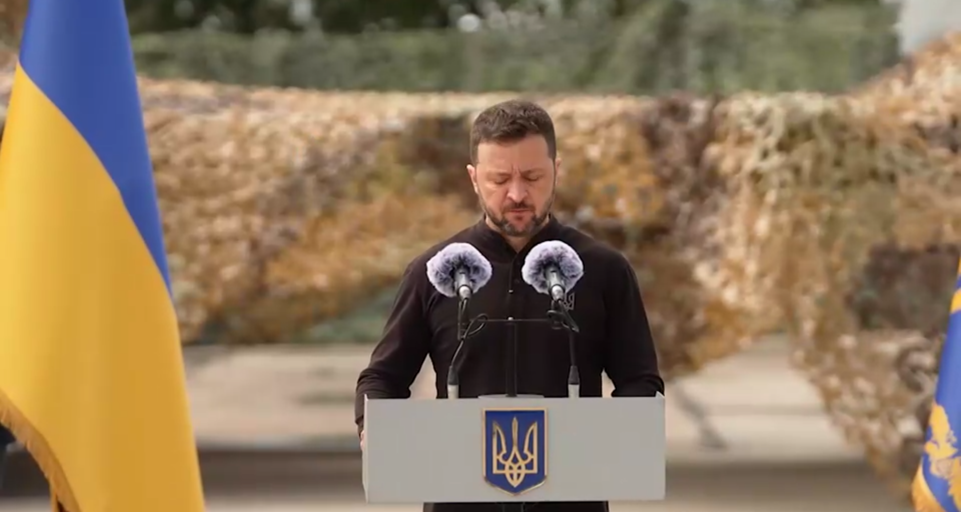 ukraine needs long-range weapons permission hit targets deep inside russia zelenskyy says ramstein president volodymyr delivering speech ukraine's air force day 4 august 2024 official video