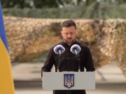 ukraine needs long-range weapons permission hit targets deep inside russia zelenskyy says ramstein president volodymyr delivering speech ukraine's air force day 4 august 2024 official video