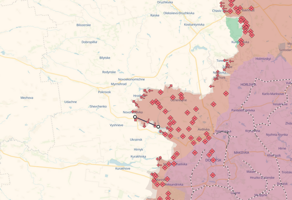 Russian troops capture 13 km² in Pokrovsk sector, slightly widening bridgehead — DeepState