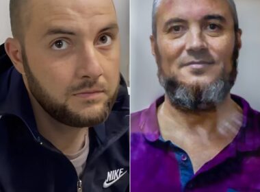 Two Crimean Tatar political prisoners in Russia, Server Zekiryaev and Rustem Osmanov.