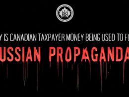 A leaflet shared by Canadian Ukrainians.