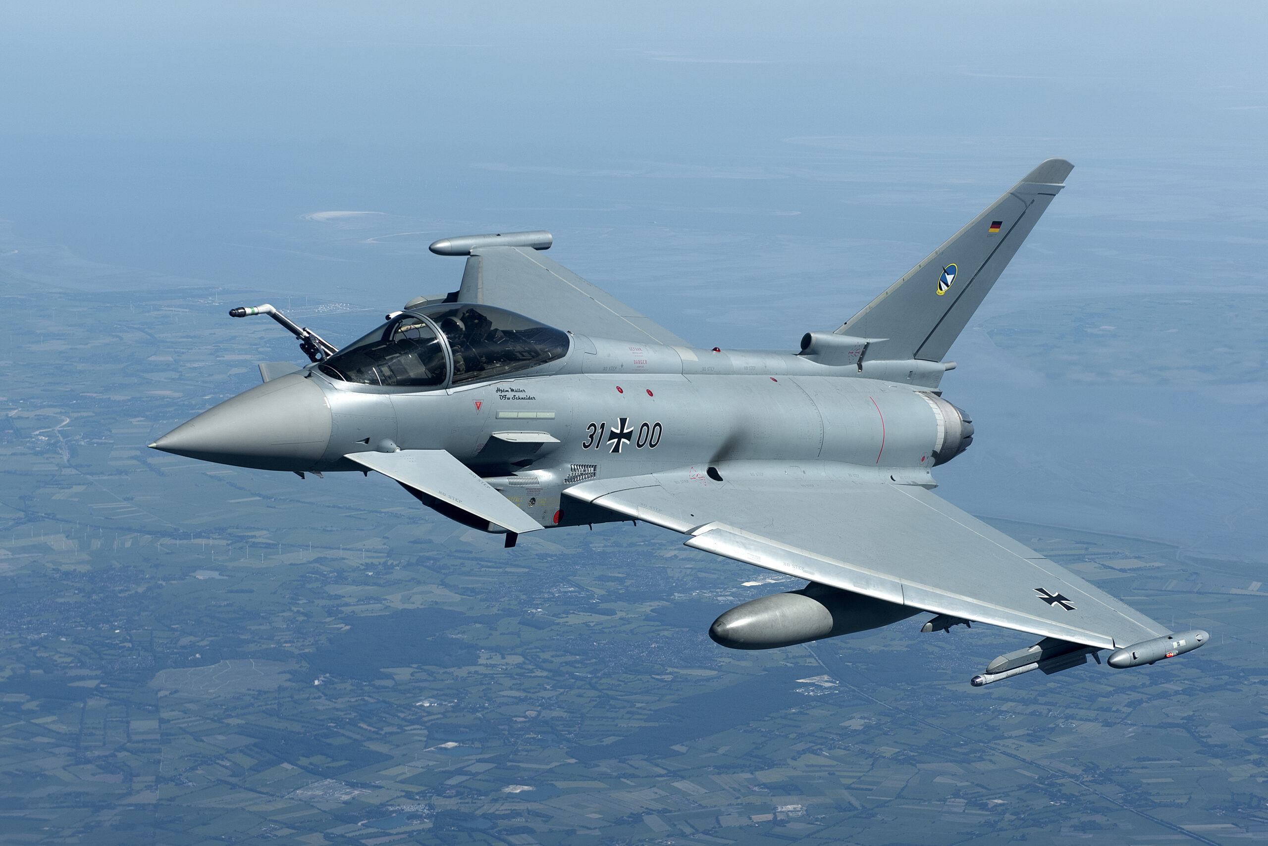 ukraine talks gripen eurofighter jets defense minister says german luftwaffe's typhoon participates nato multinational air group exercise over germany june 2020 usaf/jessi monte us forces europe participate german-led large force