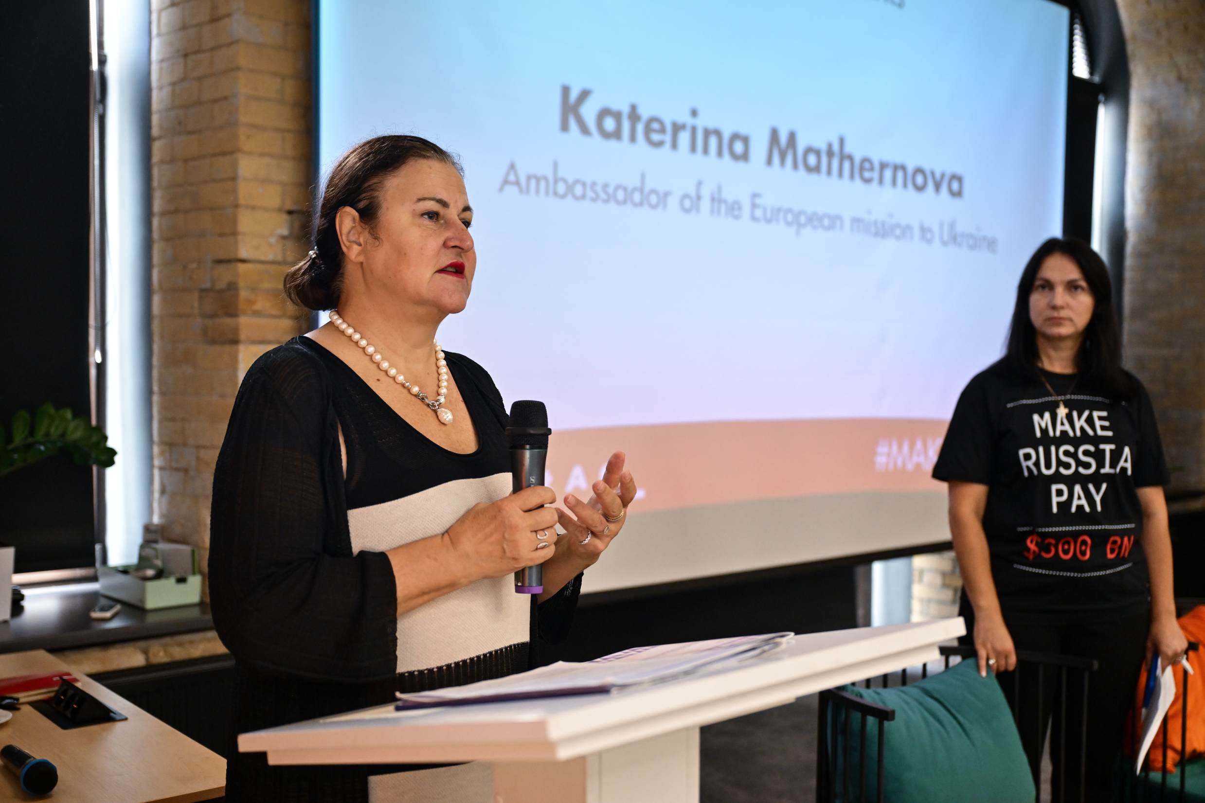 Katarína Mathernová, EU ambassador to Ukraine