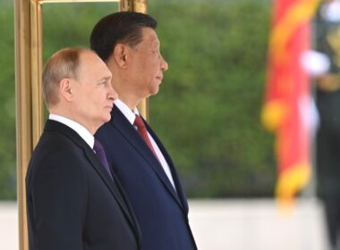 welt china considers joining potential peacekeeping mission ukraine russian president vladimir putin meeting chinese xi jinping 16 2024 xinping considering participation forces am sonntag citing eu diplomatic sources familiar matter