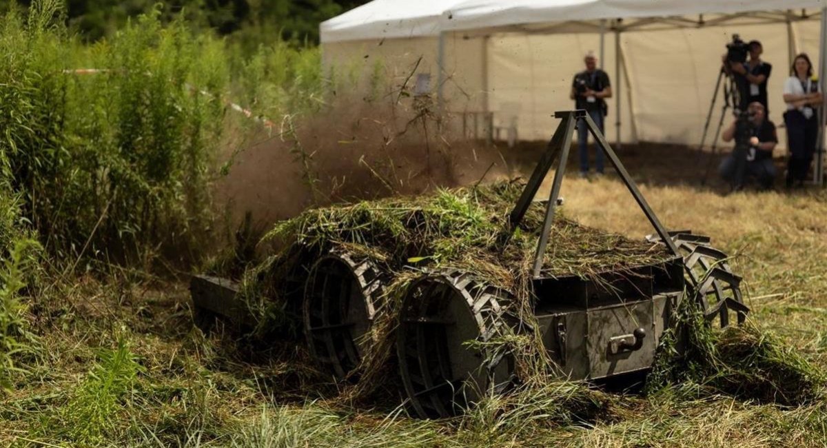 Ukrainian Zmii demining vehicle. Photo credit: Ukraine's Ministry for Development of Economy and Trade.