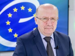 The European Union's first-ever Defense Commissioner, Andrius Kubilius