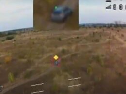 ukraine tests advanced auto-targeting system fpv drones camera ukrainian drone during autonomous target acquisition telegram/serhii flash