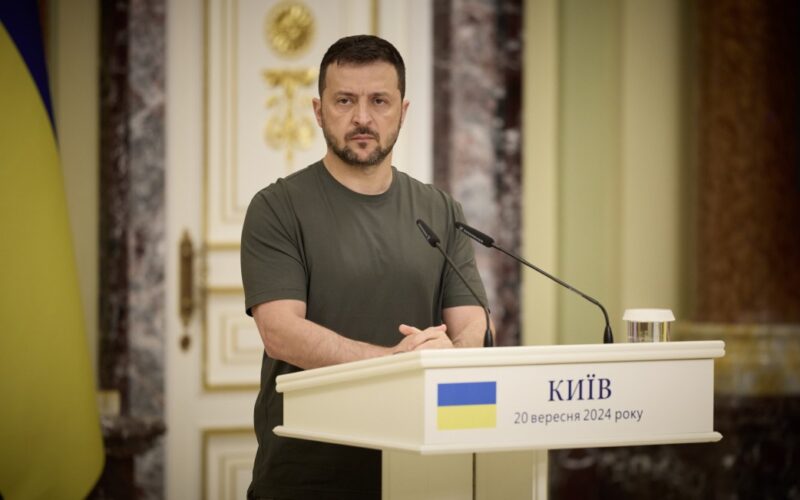 Ukrainian President Volodymyr Zelenskyy.