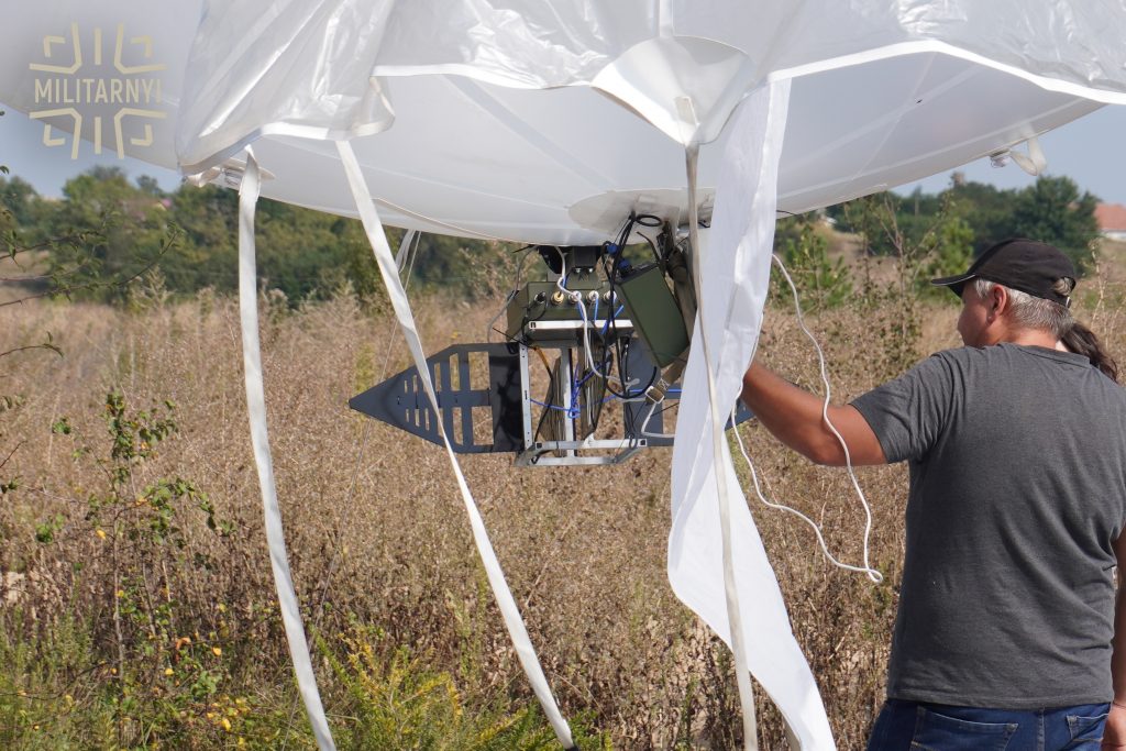 ukrainian company unveils aero azimuth new aerostat-based drone detection system aerobavovna aerostat