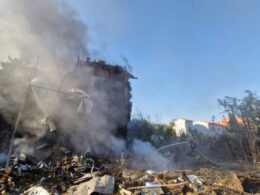 russian attacks killed least 10 civilian areas bear brunt military aggression aftermath one russia's strikes kharkiv oblast 7 september 2024 telegram/oleh syniehubov artillery