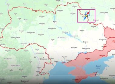 frontline report ukraine launches cross-border counter-counter-offensive towards russia's glushkovo reporting ukraine's video kursk oblast