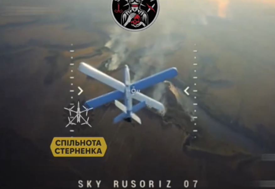 bild ukrainian interceptor uavs against russo-iranian shahed drones planned 2025 russia's lantset loitering munition moments before intercepted fpv drone's footage https//tme/karymat/8922