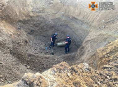 russian kinzhal kh-101 missile warheads found lviv oblast unexploded missile's warhead telegram/dsns (1)