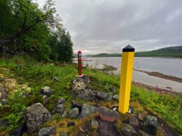 norway detects radioactive cesium-137 near russian border launches investigation boundary markers norway-russia reportedly has physical barrier along its 198 kilometers land russia thomas nilsen/the barents observer nor-rus-border-borisoglebsk