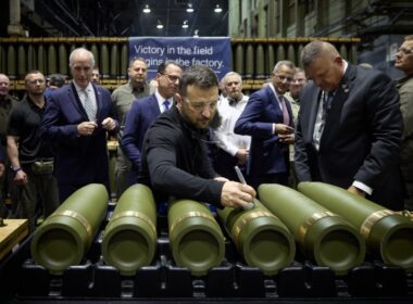 Zelenskyy's ammo plant visit leaves Ukraine caught in US political inferno