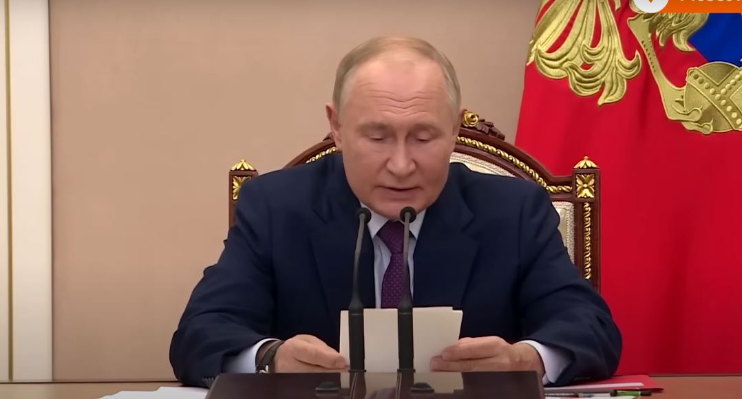 isw putin's nuclear threats aim influence western support ukraine russian president vladimir putin reading list changes country's doctrine youtube/reuters russia kh