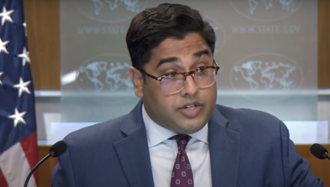 us incredibly alarmed reported iran missile transfers russia maintains ukraine deep strike ban vedant patel state dept's principal deputy spokesperson during briefing washington 9 september 2024 youtube/us department dept