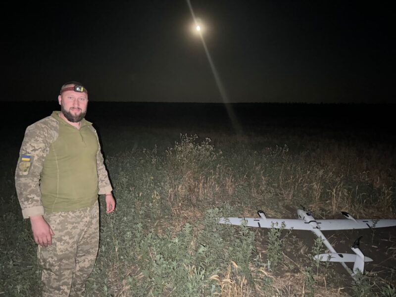 FPV drone UAVs reconnaisance team Chasiv Yar Bakhmut