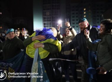 95 Ukrainian POWs return from Russian captivity, 19 October.