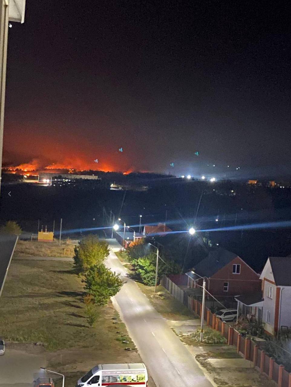 russia's borisoglebsk air base fire overnight 3 october 2024 liga 20241003122236-5224