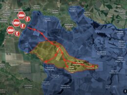 A screenshot from the Reporting from Ukraine video, 14 October.