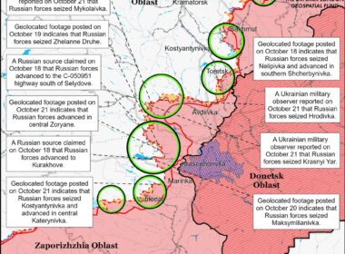 isw russians capture three villages near kurakhove advance selydove; ukrainians gain ground kursk oblast map donetsk battle draft october 21 2024