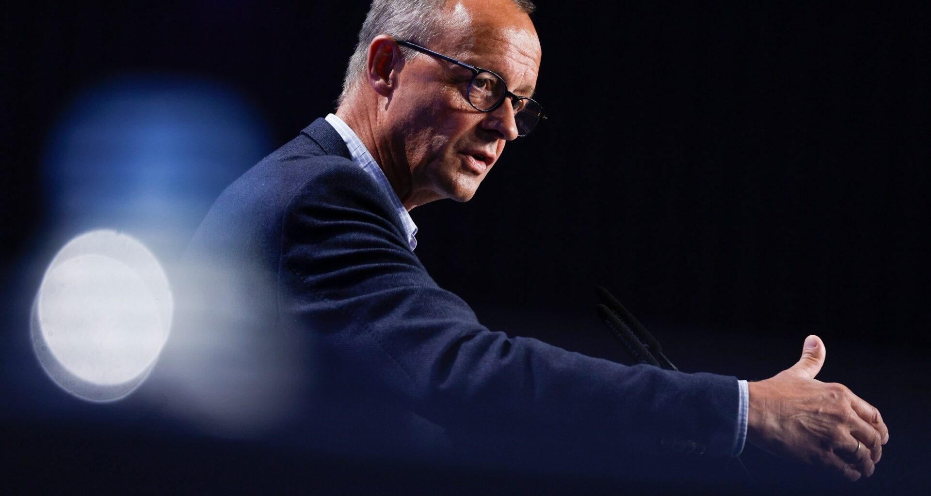 Friedrich Merz, a German politician and leader of the Christian Democratic Union (CDU).