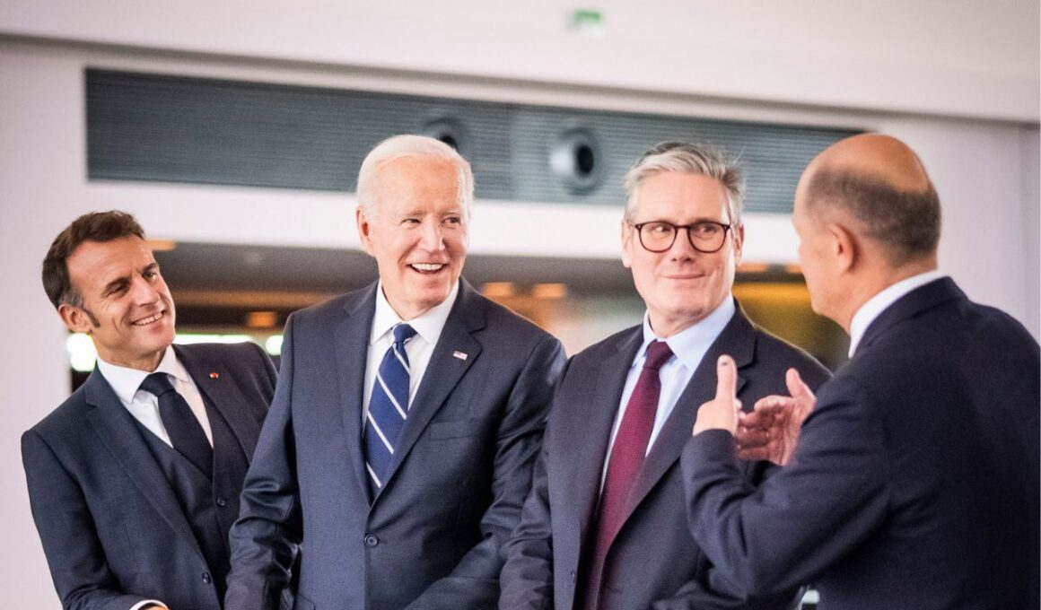 Western leaders met in Berlin.