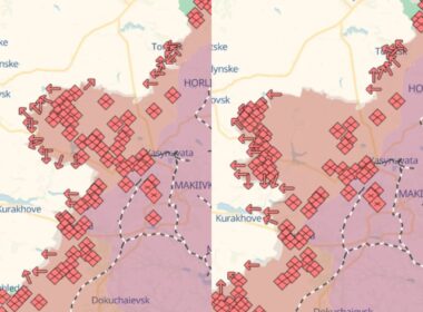 Russian advances in last 2 months 2024