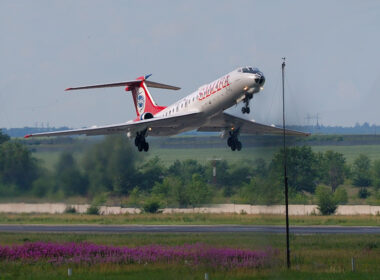 Tu-134 aircraft