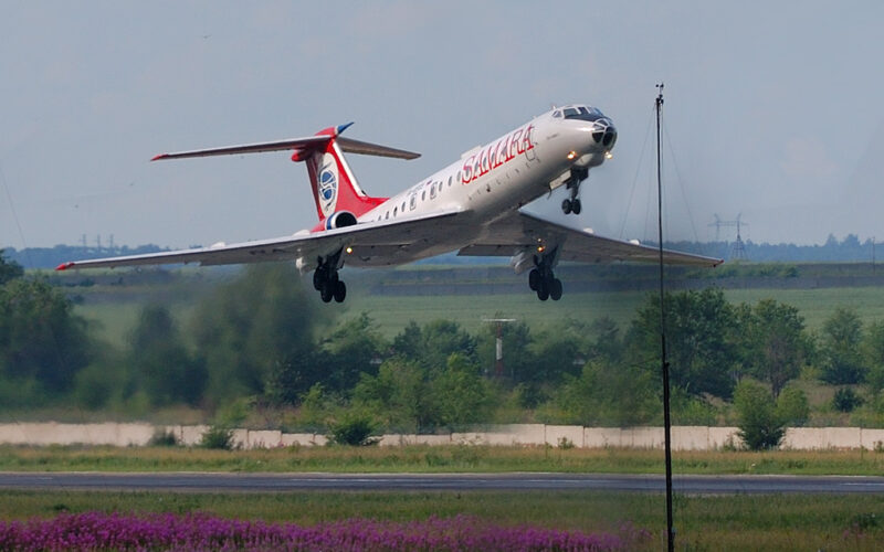 Tu-134 aircraft