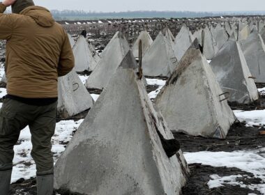 The ''dragon's teeth'', illustrative image. Photo via Russian media.