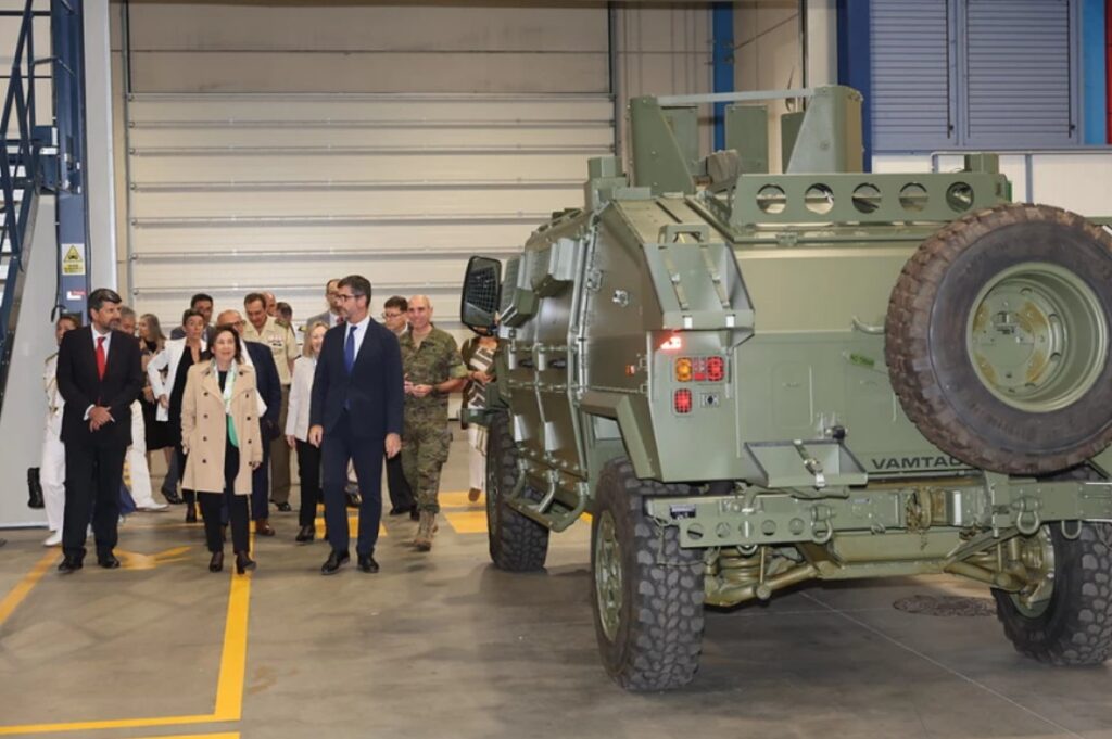 Spain’s UROVESA supplies Ukraine with VAMTACs armored vehicles