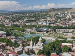 The capital of Georgia, Tbilisi. Photo via Wikimedia.