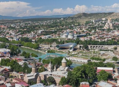 The capital of Georgia, Tbilisi. Photo via Wikimedia.