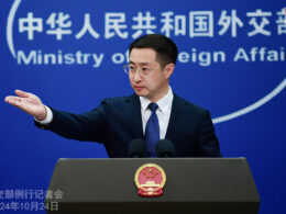 china claims knowledge north korean troops russia eu condemns deployment china's foreign ministry spokesperson lin jian 24 october 2024