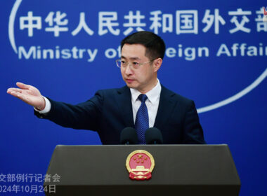 china claims knowledge north korean troops russia eu condemns deployment china's foreign ministry spokesperson lin jian 24 october 2024