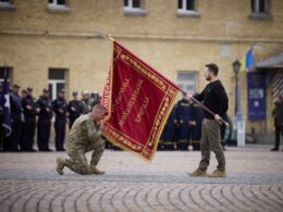 Zelenskyy awards servicemen 1 october defender Ukrainian army