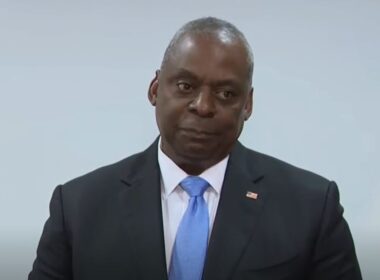 us defense secretary lloyd austin speaks reporters rome italy following final ministerial meeting biden administration