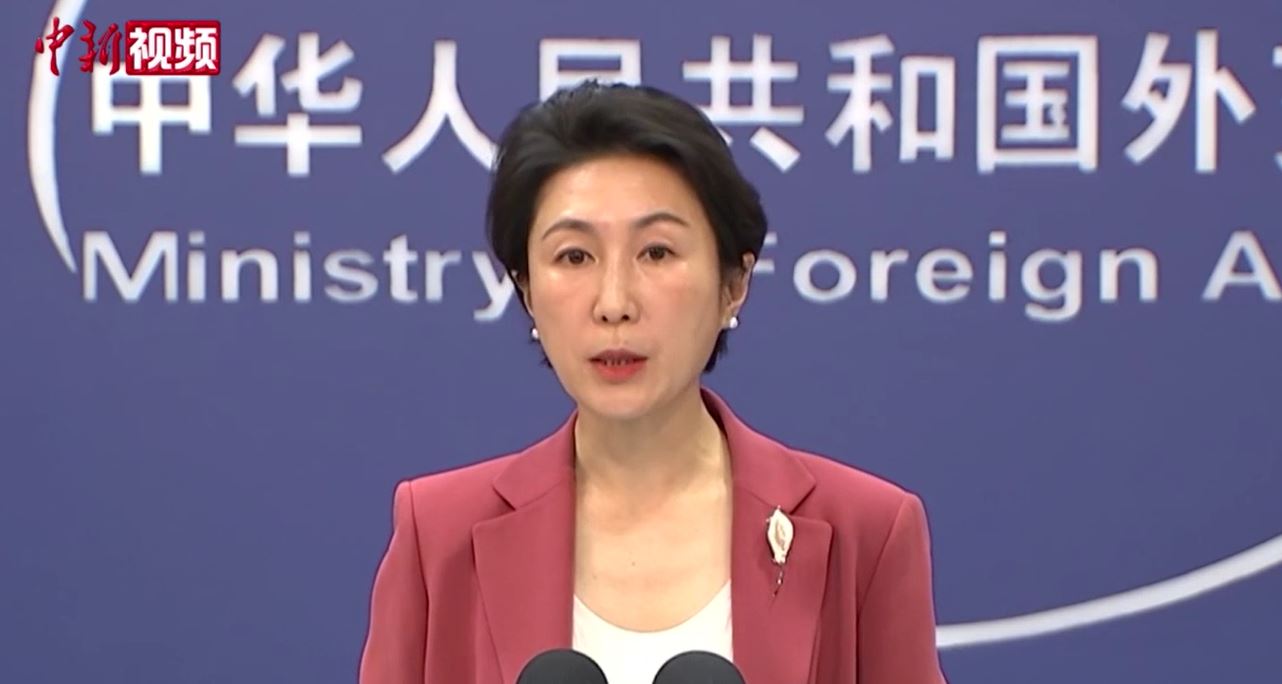 china condemns us sanctions drone makers claims it's arming russia chinese foreign ministry spokesperson mao ning chinanewscom communism tyoyka ming huing